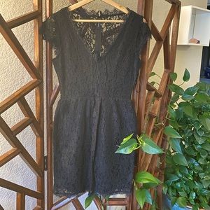 Black Lace Dress